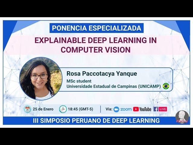 Explainable Deep Learning in Computer Vision  (III SPDL)