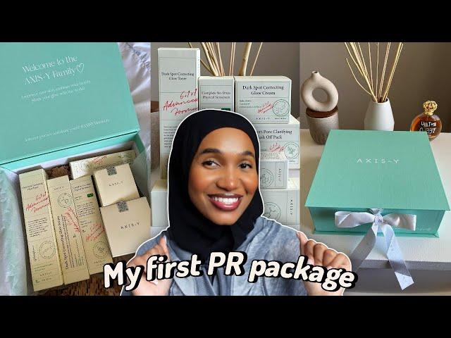 UNBOXING MY FIRST PR PACKAGE FROM A KOREAN SKINCARE BRAND !