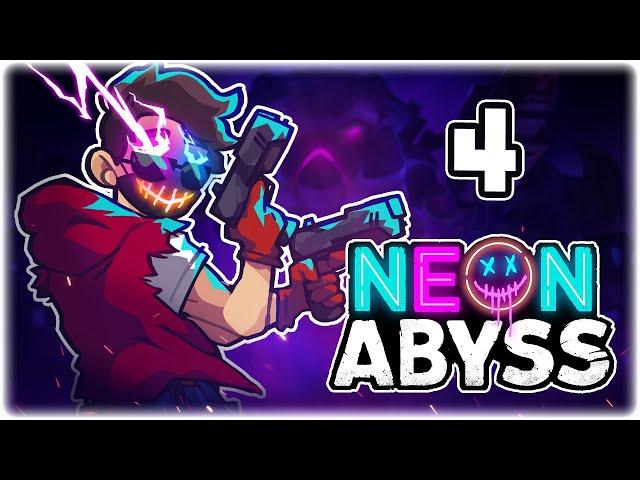 DEMON FORM, OP DAMAGE COMBO!! | Let's Play Neon Abyss | Part 4 | FULL RELEASE PC Gameplay