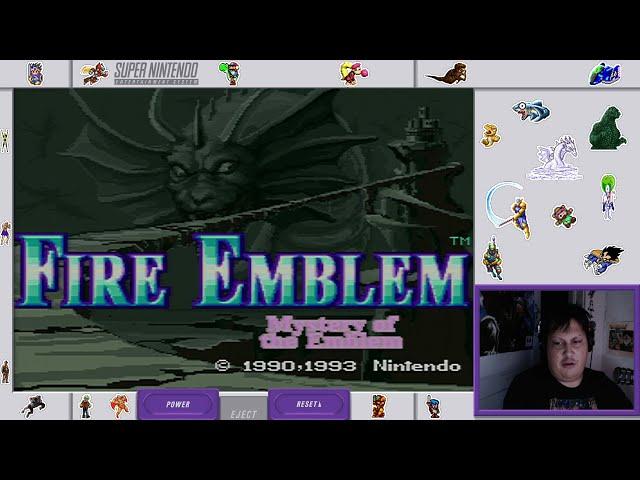 Fire Emblem Mystery of The Emblem  SNES,Part 1