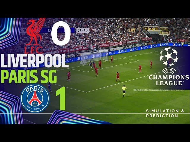 Liverpool vs Paris Saint-Germain | Uefa Champions League 2025 | Simulation & Recreation