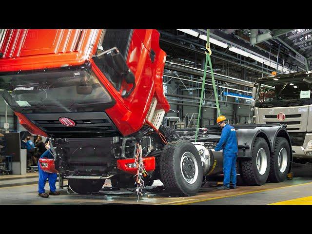 How Czech Republic Builds its Bulletproof Trucks Inside Massive Factory - Production Line