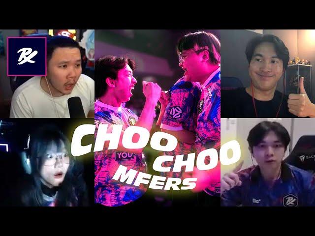 Streamers React to Paper Rex in VCT Pacific!