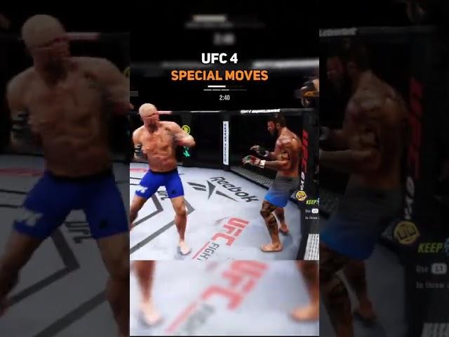 UFC 4 Special Moves | UFC 4  Tips and Tricks