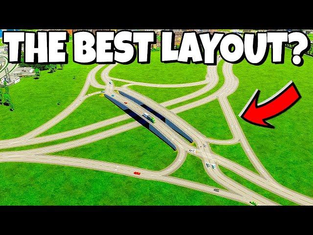 Is this the BEST HIGHWAY INTERSECTION in Cities Skylines 2?