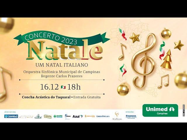 Concerto Especial de Natal  | 16 12 2023 | Concha Acústica Taquaral   #sinfonicadecampinas