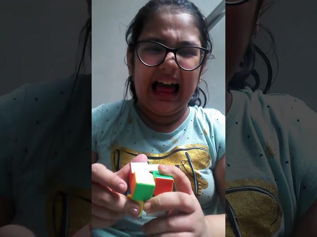 Don't take your brother`s Rubik cube or else! 