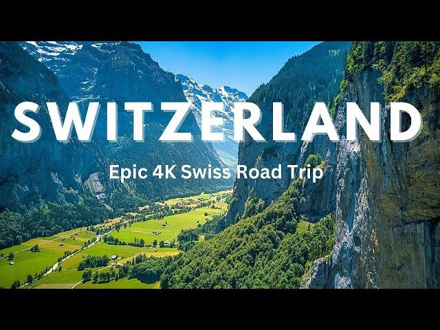 Scenic 4K Journey: Interlaken to Lauterbrunnen, Switzerland | Breathtaking Views | S3 - Eps.15