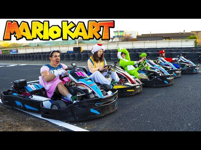 MARIO KART GÉANT EN VRAI !