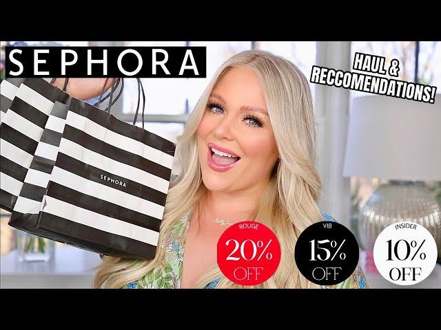 SEPHORA VIB SALE 2023  HAUL & RECOMMENDATIONS! BEST MAKEUP AT SEPHORA | KELLY STRACK