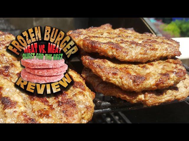 Ballpark Flame Grilled Review / Frozen Burger Patty Review - da PA Vlog #ballpark #burger #grilling