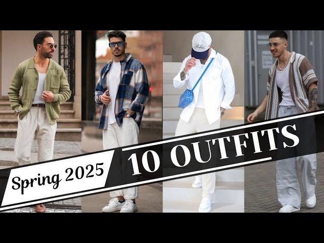 10 Latest Spring Outfit Ideas for Men 2025 | Men's Fashion