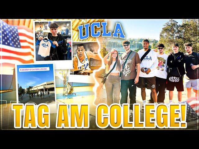 SO LEBT MAN AUF DEM COLLEGE IN AMERIKA XXL UCLA Campus Tour mit Eli, Melina, Rohat, Eldos & Musti