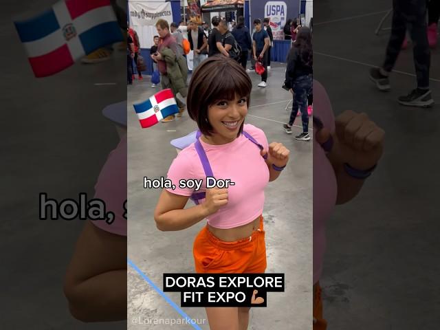 FIT EXPO  Dora dies at the end ️ #dora #dominicandora #fitexpo #calisthenics