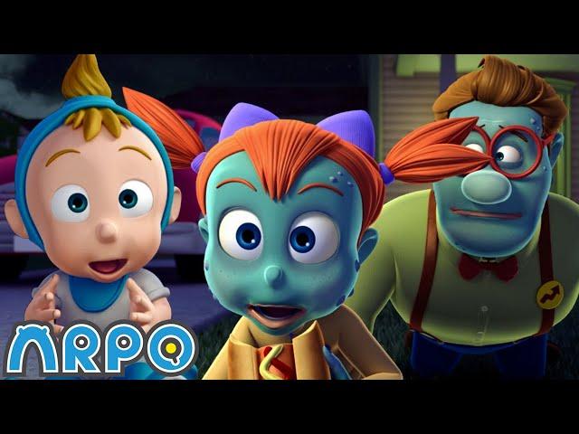 ZOMBIE Run for Your Life | Baby Daniel and ARPO The Robot | Funny Cartoons for Kids