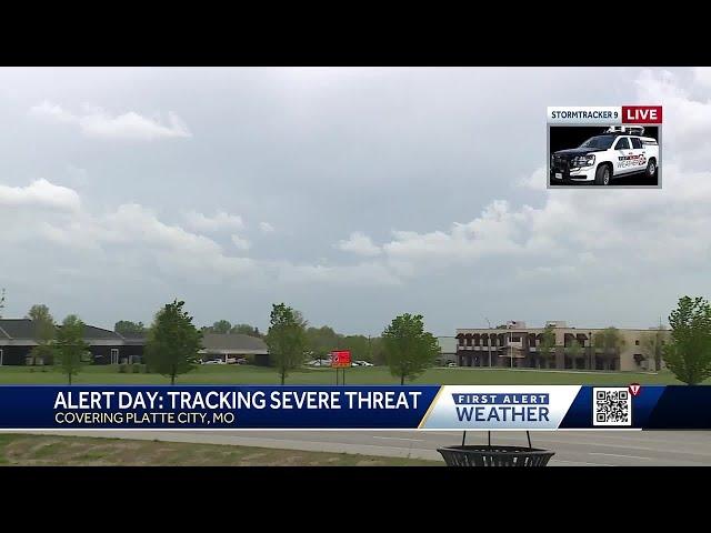 KMBC First Alert Meteorologist Nick Bender is tracking the threat of severe weather