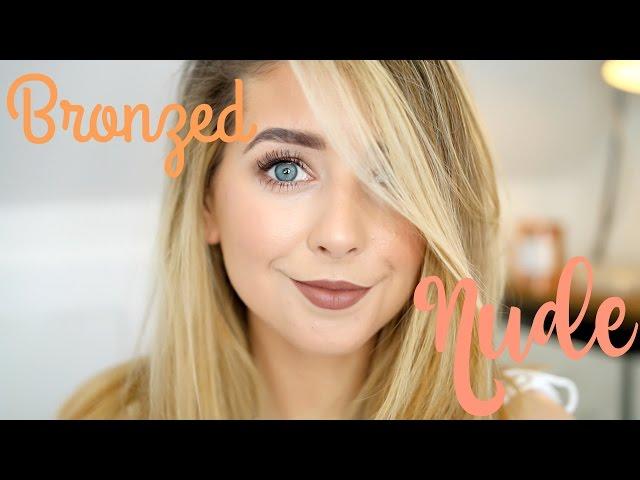 Bronzed Nude Summer Makeup Look | Zoella