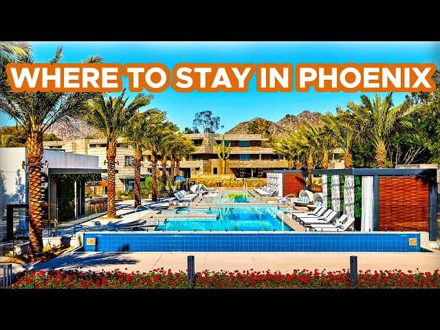 Where to Stay in Phoenix (Plus Scottsdale hotels too!)