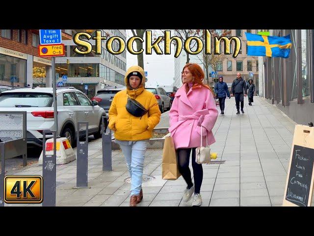 Sweden: Best of Stockholm 4K Walking Tour