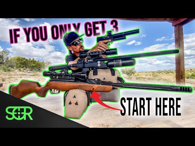 3 AIRGUNS EVERYONE SHOULD HAVE - Starting Point For BEGINNER SHOOTERS