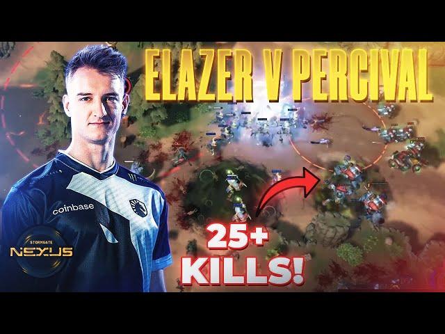 This was THE BEST fight in Stormgate History | Elazer v Percival Bo5