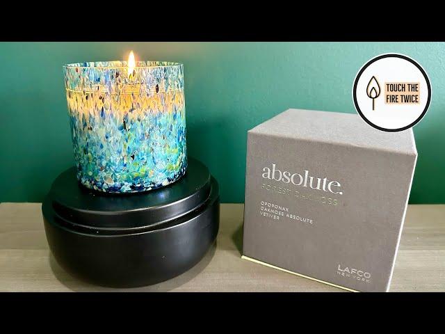 Forest Oakmoss Absolute Candle Review | LAFCO NY | TouchTheFireTwice