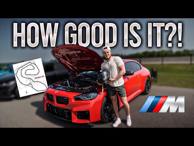 BMW G87 M2 Pushed HARD on The Race Track!! *GREAT FIRST IMPRESSIONS*