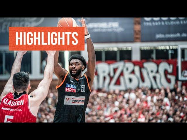 VF4 PlayOff Highlights: Würzburg Baskets - ratiopharm Ulm (Saison 2023/2024)