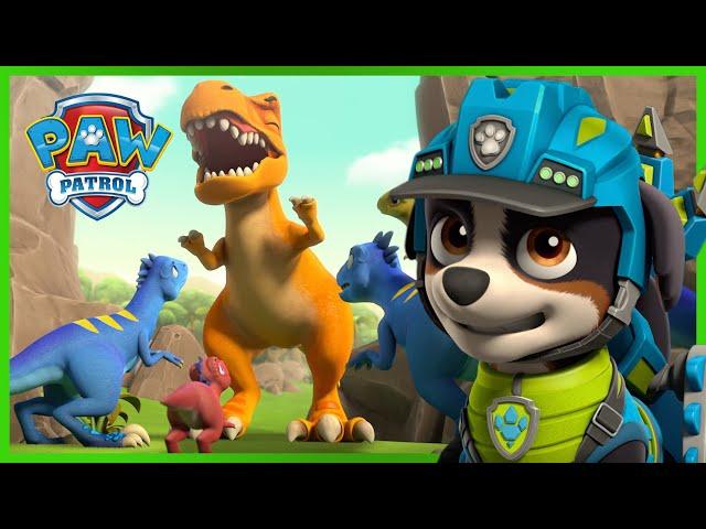 Rex Saves the Dino Wilds + MORE | PAW Patrol Compilation | Cartoons for Kids