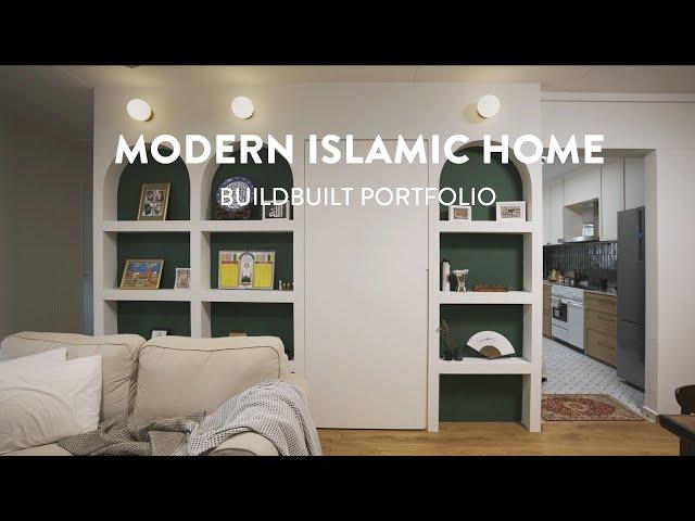 Modern Islamic Home with Tiled Mihrab | BuildBuilt Portfolio