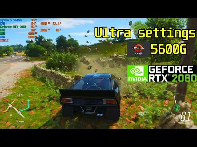 RTX 2060 | 5600G | Forza Horizon 4: Ultra settings | 110+FPS