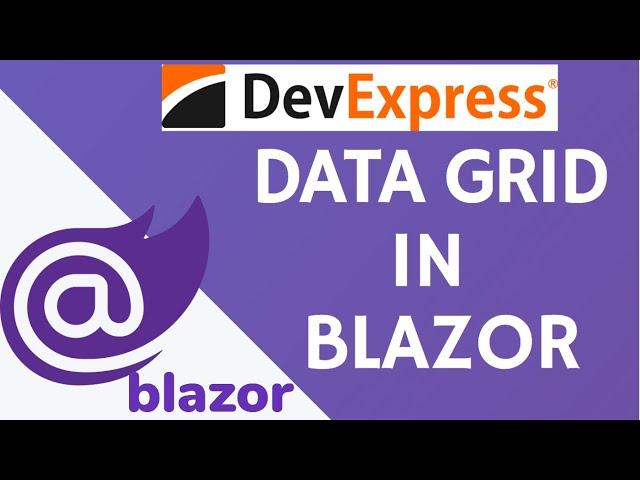 How to use DevExpress Data Grid in Blazor