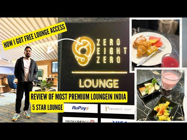 How to access Premium Lounge 080 domestic lounge Bengaluru Airport | Bangalore 080 Lounge Review