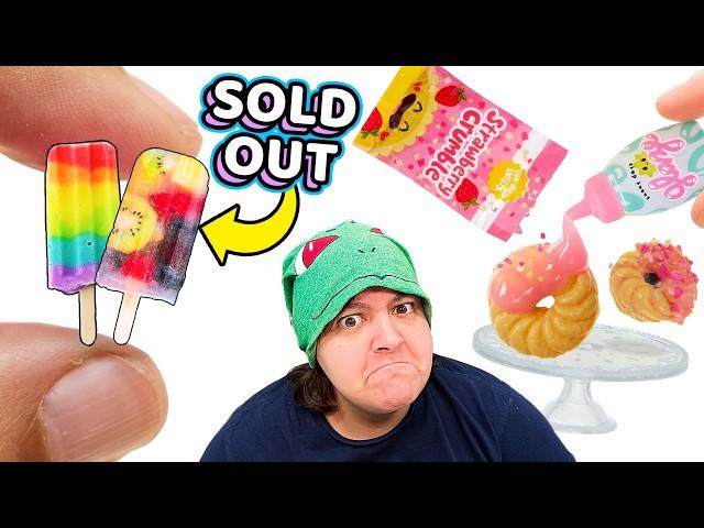 NOT As Good As You Think! Testing Sold Out Mini Food Mystery Box Miniverse Cafe 3