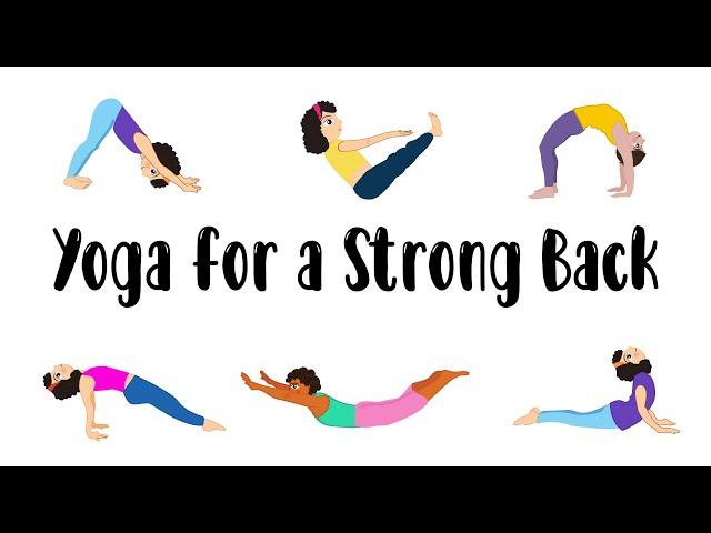 Yoga for Strong Back for Kids | Improve Posture | Yoga for Children | Yoga Guppy