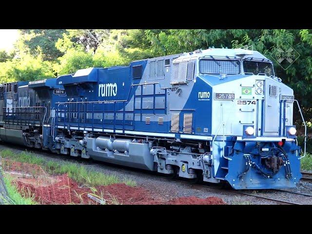 New Locomotive Shunting at Fernandópolis Terminal