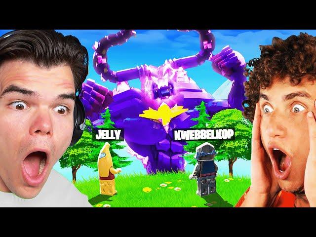 Playing LEGO Fortnite Odyssey *LIVE* with @kwebbelkop AD