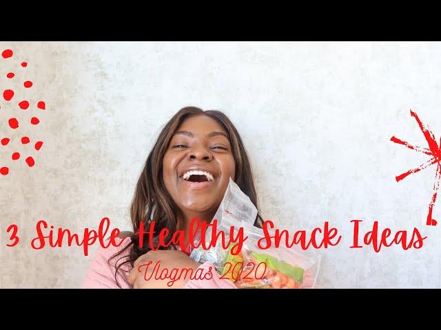 Vlogmas Day 7: Healthy Snack Ideas | Vlogmas 2020 | This Is Fenique