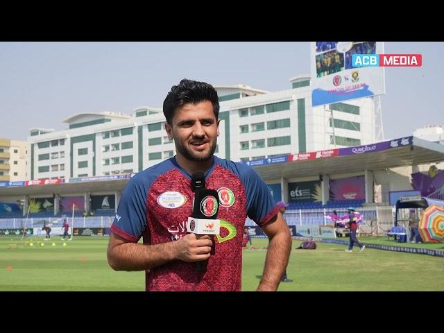 Fazal Haq Farooqi on his terrific bowling in the first ODI | ODI Series | AFG v SA | ACB | UAE