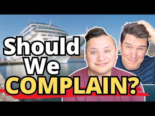 Should we COMPLAIN to Celebrity Cruises? (This seems WRONG)