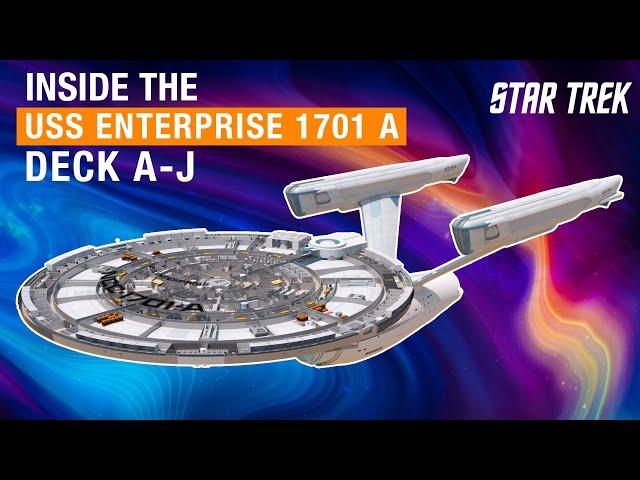 Star Trek:  Inside the USS  Enterprise NCC-1701-A/Refit (Deck A-J)