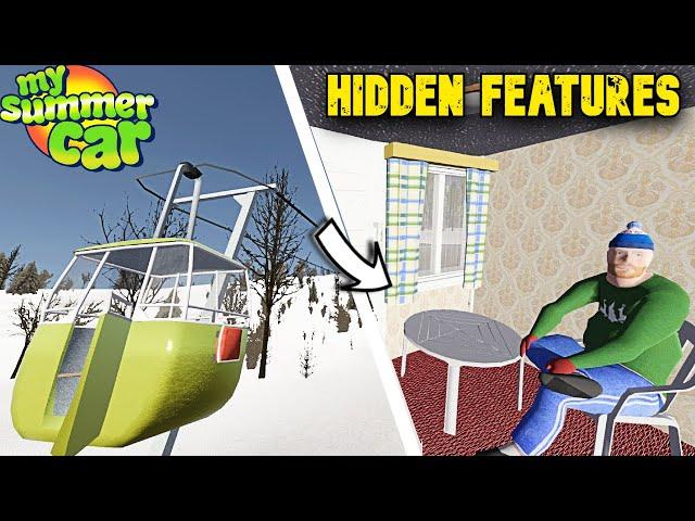 HIDDEN FEATURES AND CHANGES IN MY WINTER CAR EXPANDED | My Summer Car #17