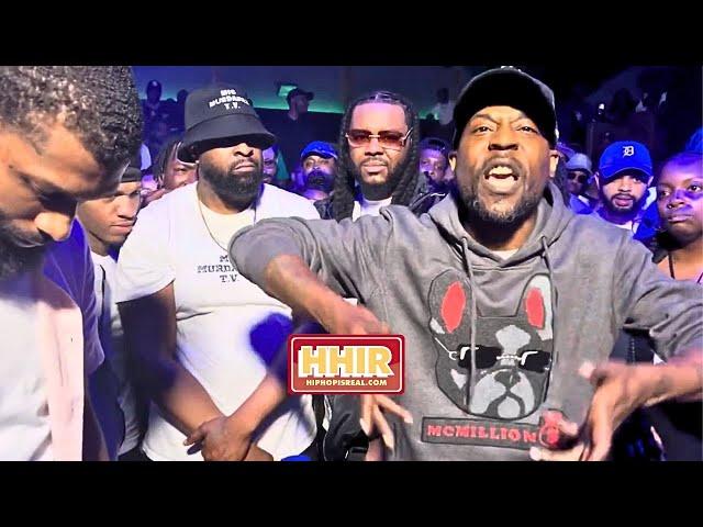 TAY ROC Goes BALLISTIC Vs BILL COLLECTOR | BLACK MAFIA BATTLE LEAGUE  STILL OUTSIDE