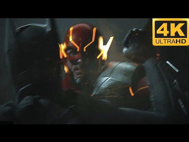 Flash vs Batman Fight Scene (2023) 4K Ultra HD The Flash 2023