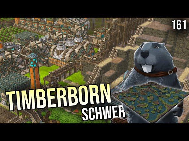 Mit den Eisenzähnen auf Tausend Inseln | Schwer | #161 | Let's play Timberborn | deutsch