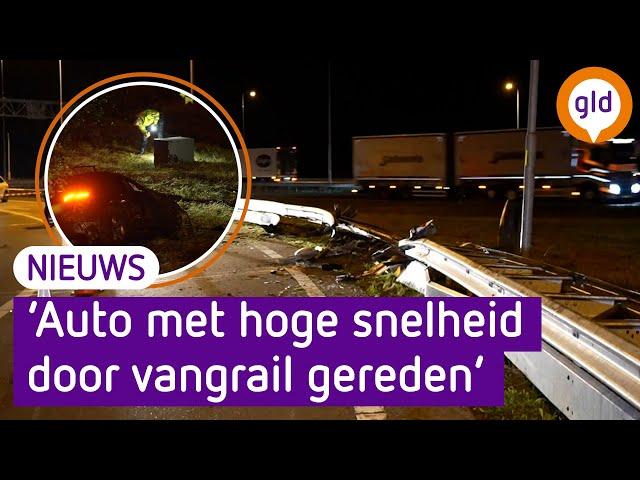 Ongeval op A50 met twee doden tot gevolg