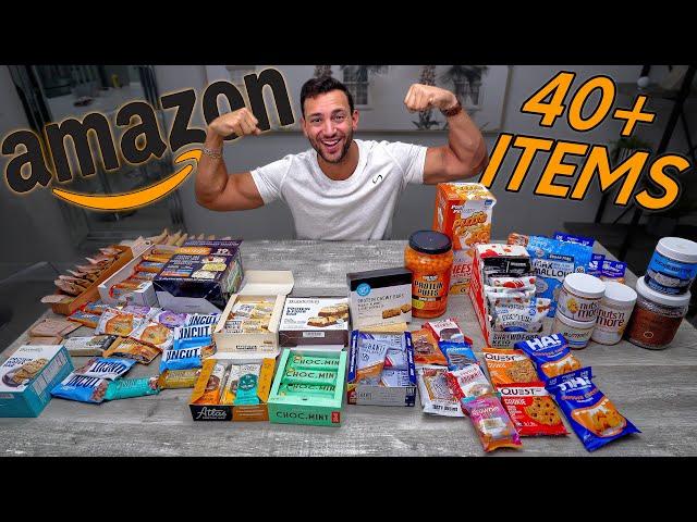 Trying High Rated Amazon "healthy" Snacks so You Don't Have to! Massive Amazon snack Haul