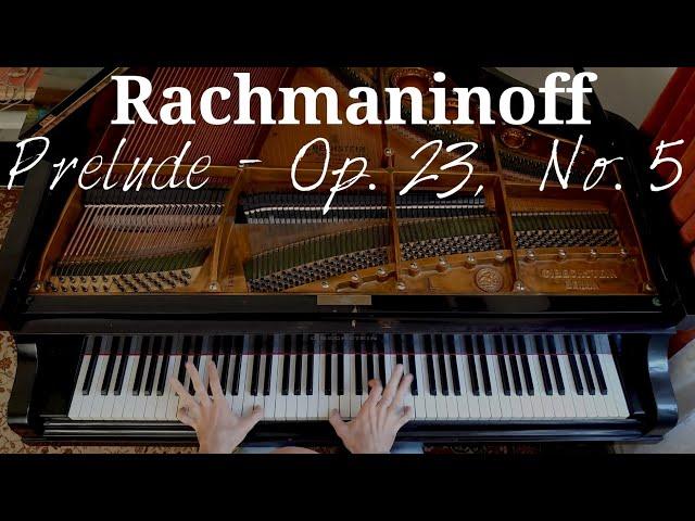 Rachmaninoff - Prelude Op 23, No. 5 in G  minor/g moll | Stanislav Stanchev