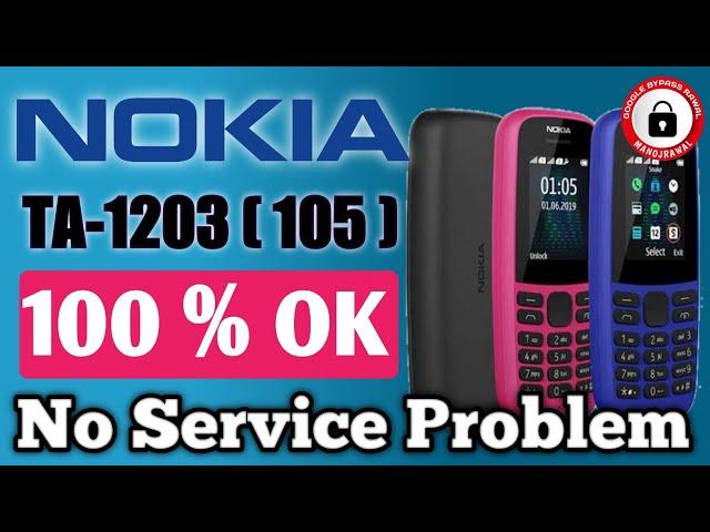 Nokia 105 106 107 No Network Problem | TA-1203 TA-1034 TA-1174 No Service Problem 100 ℅ OK | 2021