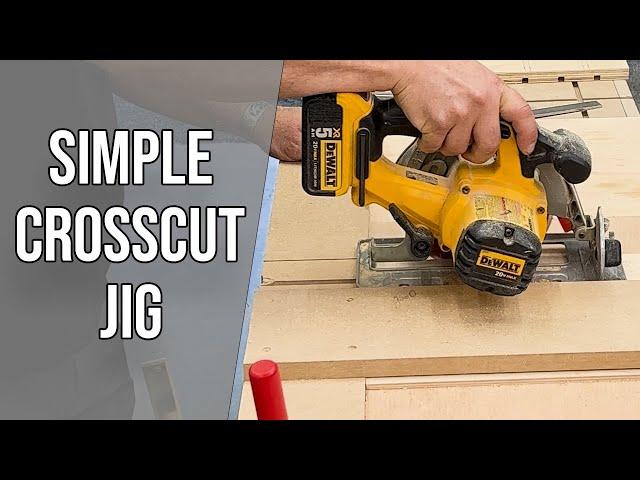 How to Build a Simple Cross Cutting Jig